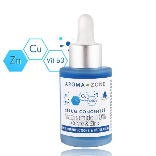 AROMAZONE - Serum Niacinamide 10% Cuivre & Zinc, 30ml