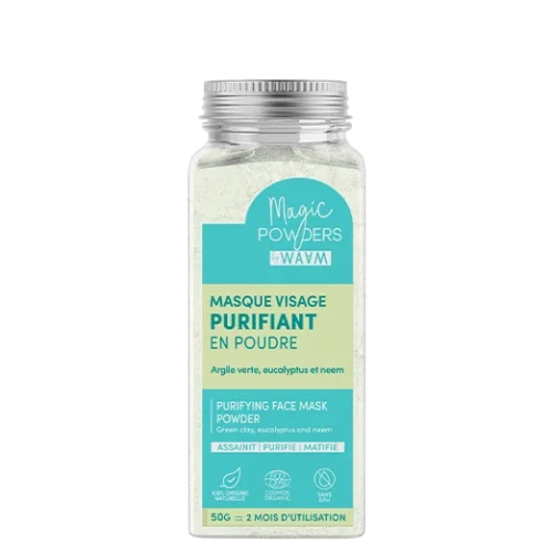WAAM - Masque Visage Purifiant, 50g