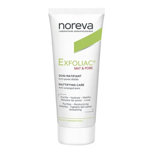 NOREVA – EXFOLIAC – Soin Matifiant Mat & Pores, 30ml