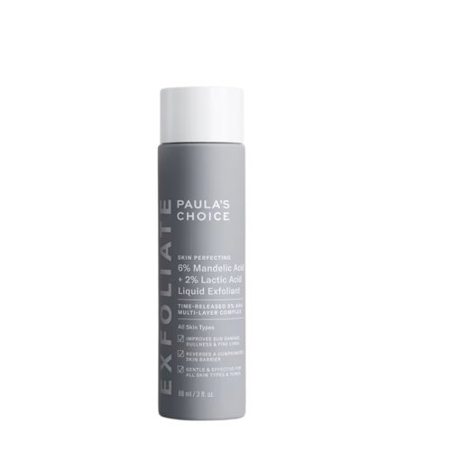 PAULA'S CHOICE - Lotion Exfoliante AHA 6 % Acide Mandélique + 2 % Acide Lactique, 88ml