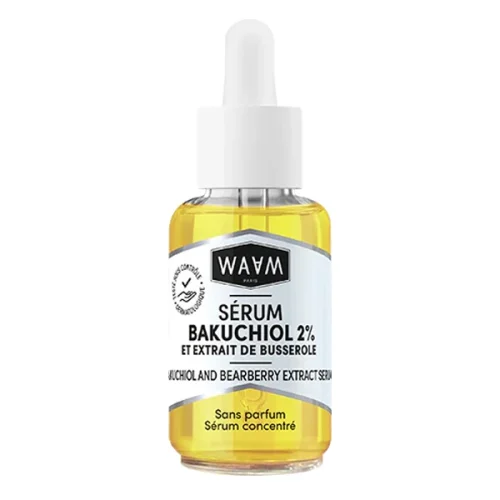 WAAM - Sérum Bakuchiol 2% et Busserole, 30ml