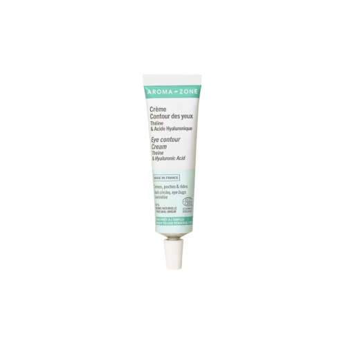 AROMAZONE - Crème Contour des Yeux Théine & Acide Hyaluronique, 15ml