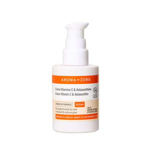 AROMAZONE - Crème Vitamine C & Astaxanthine BIO, 50ml