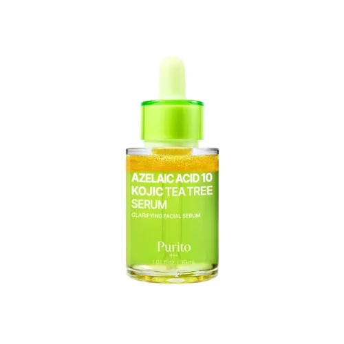 PURITO - Sérum à l'Acide Azélaïque 10% et Acide Kojique, 30ml